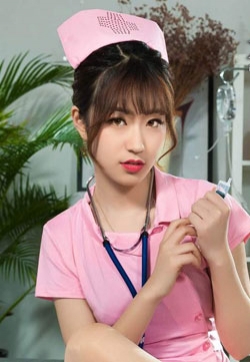 玉足秀腿模Angelina护士美丝网络丽人写真集