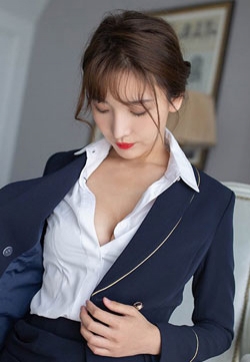 高清美女蕾丝青春丽人秘书陆萱萱长腿高跟羞涩裸露OL制服诱惑壁纸图片