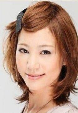 胖圆脸短发发型