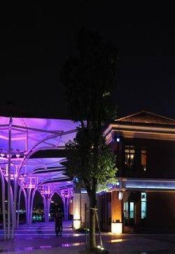 苏州月光码头夜景图片 婚纱摄影外景图片