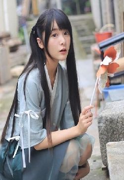 高清浙江省宁波美女徐娇唯美汉风服饰清新唯美写真