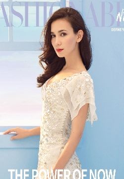 高清中国香港演员模特卢靖姗性感时尚写真图片
