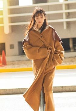 高清中国内地女演员郑爽休闲随性机场照图片