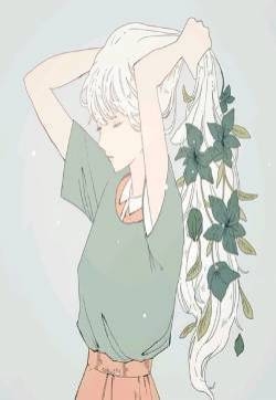 创意卡通女生头像图片