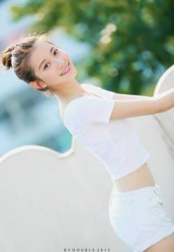 欧美蓝衣美女超性感写真