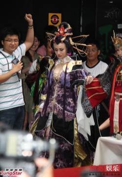 台女星洪棠古装造型图片