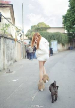 长发美女 清纯非主流x小美女街拍照