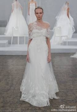 好看的婚纱系列Monique Lhuillie Spring 2015