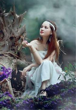 唯美梦幻 丛林仙子清纯美女小清新养眼写真