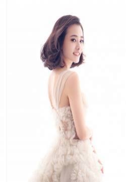 气质美女明星柴碧云清新养眼白色连衣裙私房写真照图片合集