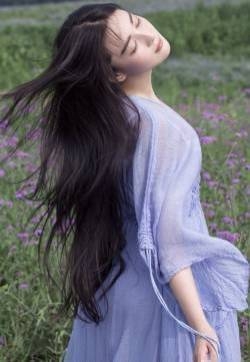 李晨绯闻女友张馨予薰衣草唯美高清艺术写真图片合集