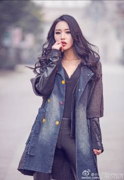 小刘亦菲katherine的街头冷酷风大胆狂野艺术写真图片合集(三)