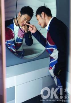 黄晓明杂志封面图片 血滴子黄晓明主演登潮流杂志封面