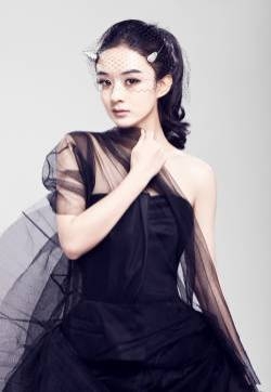 赵丽颖最新写真图片 优雅出镜甜美迷人