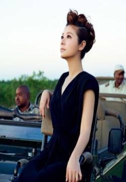林心如登《风尚志》南非拍摄 演绎异域风情林心如图片