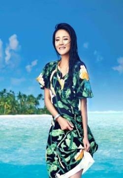 安以轩异国风情写真图片 自由随性彰显韵味