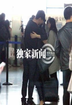 明星网独家记录高圆圆赵又廷忘情热吻甜蜜瞬间