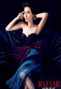 高圆圆时尚芭莎大片婉约迷人 气质演绎婀娜人妻
