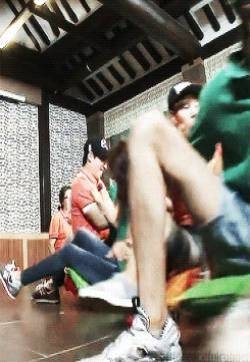 相同场景，不同反应，刘在石总是喜欢欺负懵智 搞笑gif