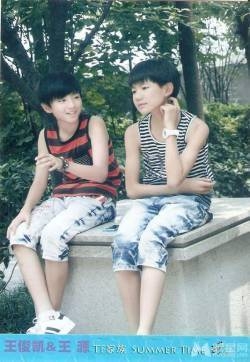 TFBOYS练习生时期 夏日系列生写1 TFBOYS图片