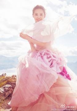 刘诗诗吴奇隆最新婚纱照图片