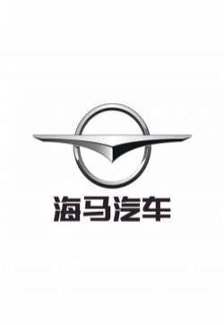 海马汽车车标图片：圆上嵌一个抽象的鹰隼形状