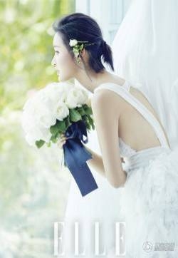 袁弘张歆艺婚纱照图片 浪漫纯真又甜蜜