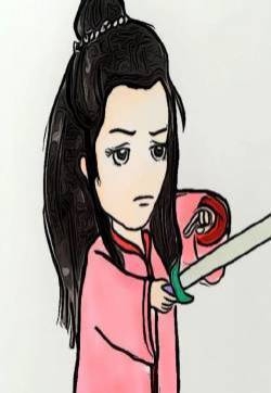 情侣头像：唐伯虎点秋香图片