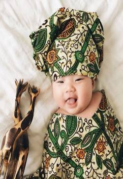 婴儿BABY创意写真图片：4个月宝宝睡着成网红趣图