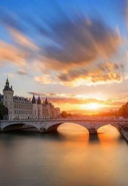 唯美夕阳清新大自然风景摄影图片  最美不过夕阳红图片