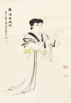 薛涛图片  成都历史名人图片
