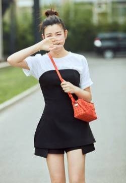 陈妍希清纯可爱图片