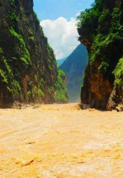 丽江金沙江高清唯美风景图片