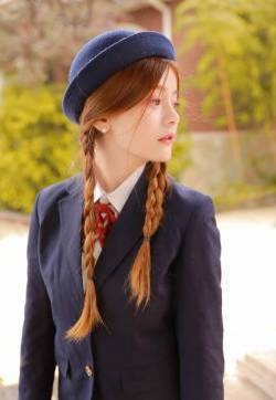 双马尾学生制服美女诱人美女写真高清图片