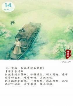 唯美的宋词文字图片