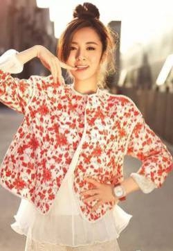 王晓晨时尚潮流杂志封面高清图片