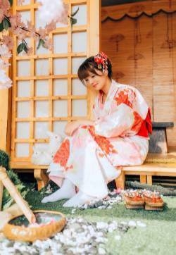 日系和服美女清新甜美写真高清图片
