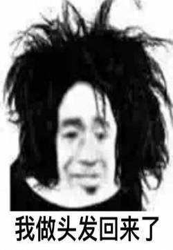 听说你去做头发了搞笑聊天表情包图片