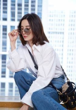 宋佳小清新私服写真图片