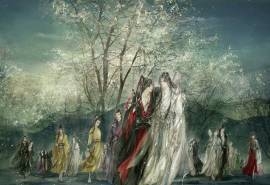 魔道祖师创意卡通高清图片