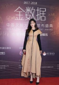 张天爱图片 张天爱获奖红毯照片