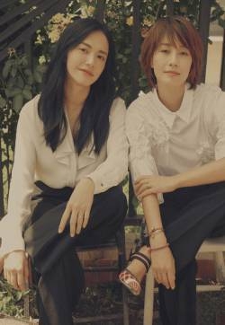 马伊琍姚晨唯美合体写真图片