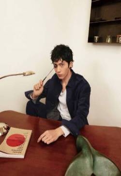 井柏然时尚气质大片写真图片