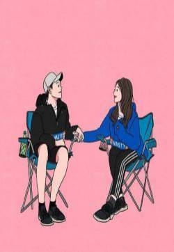 创意动漫甜蜜情侣头像图片