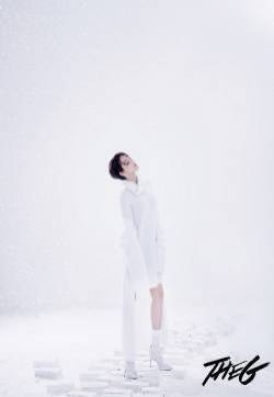 张馨予时尚冰雪大片写真图片