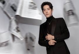 肖战简约风型男写真图片