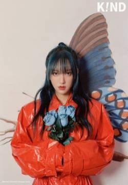 程潇蝴蝶结发型梦幻写真图片