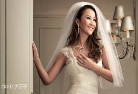 华人之光李玟coco热辣婚纱照桌面壁纸