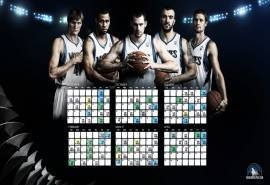 2012-2013赛季NBA明尼苏达森林狼桌面壁纸
