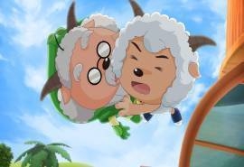 卡通喜羊羊与灰太狼高清桌面壁纸